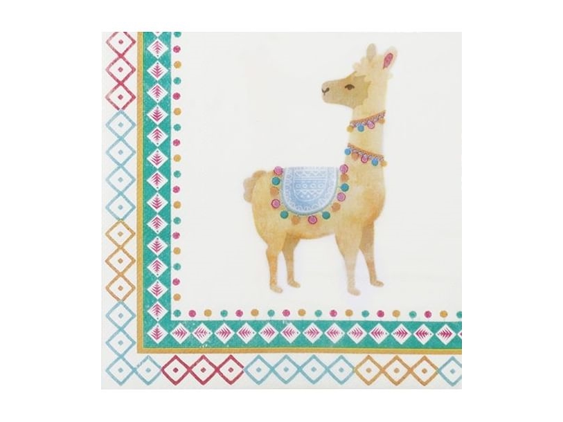 Lama-Servietten