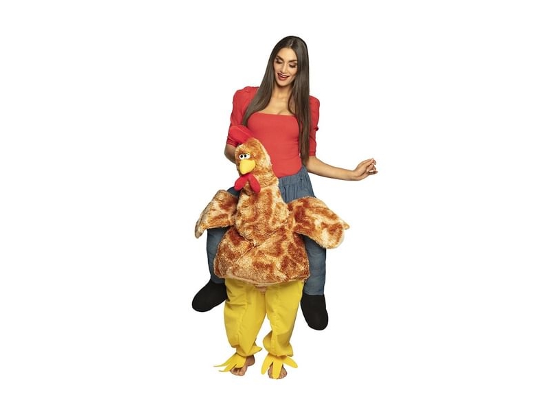 Hane Piggy Back Kostume, Voksen