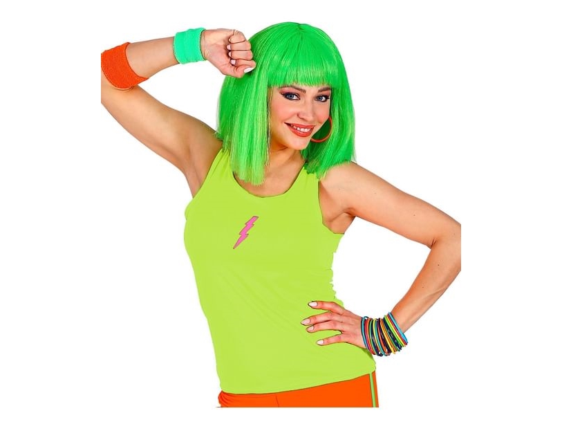 Neongrünes Tanktop