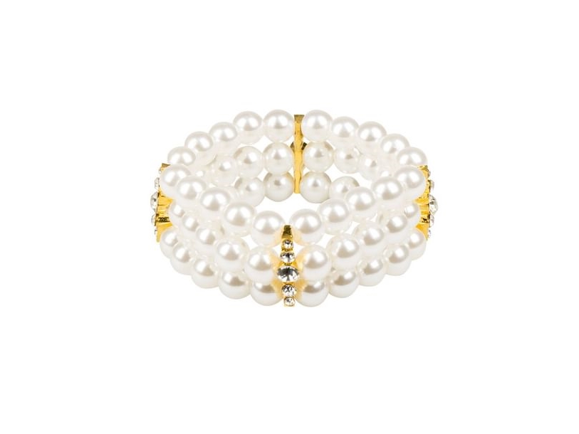 Pärlarmband vitt | Leksaker - Rollek - Kostym tillbehör | GameStuff