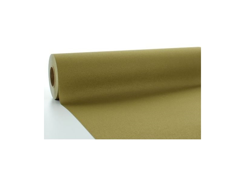 Guld Airlaid Papirdug, 1,20 X 25 M