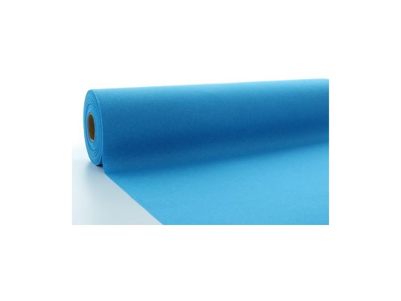 Aqua Blå Airlaid Papirdug, 1,20 X 25 M.