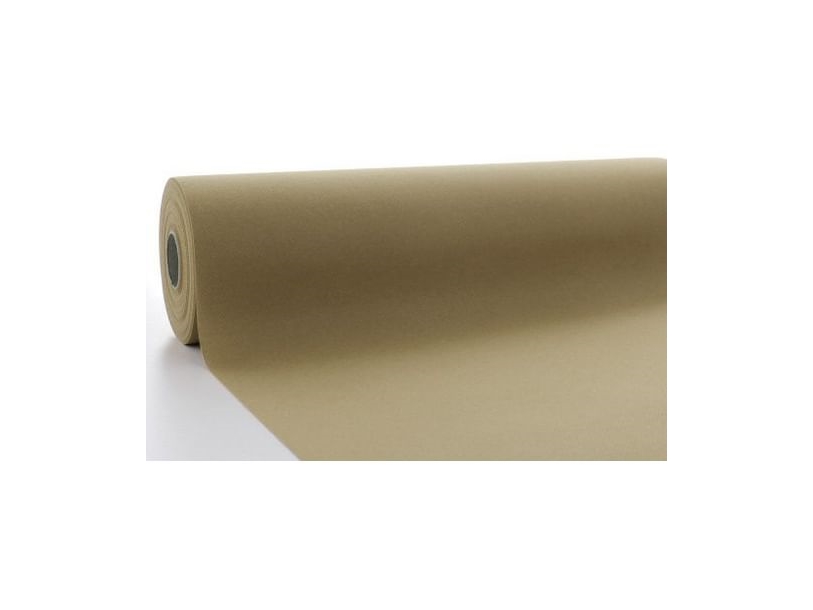 Naturbrun Airlaid-Papirdug, 1,20 X 25 Meter.