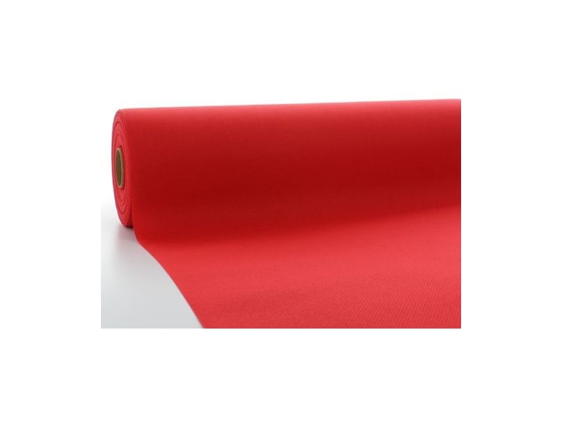Rote Airlaid-Papiertischdecke, 1,18 X 25 M.