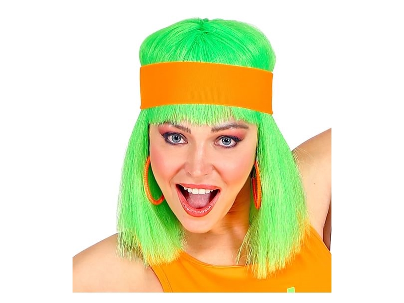 Neon-Haarband, Orange