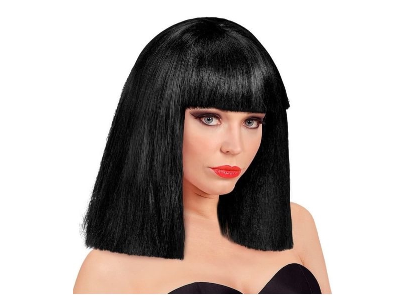 Showgirl paryk sort | Leksaker - Rollek - Kostym tillbehör | GameStuff