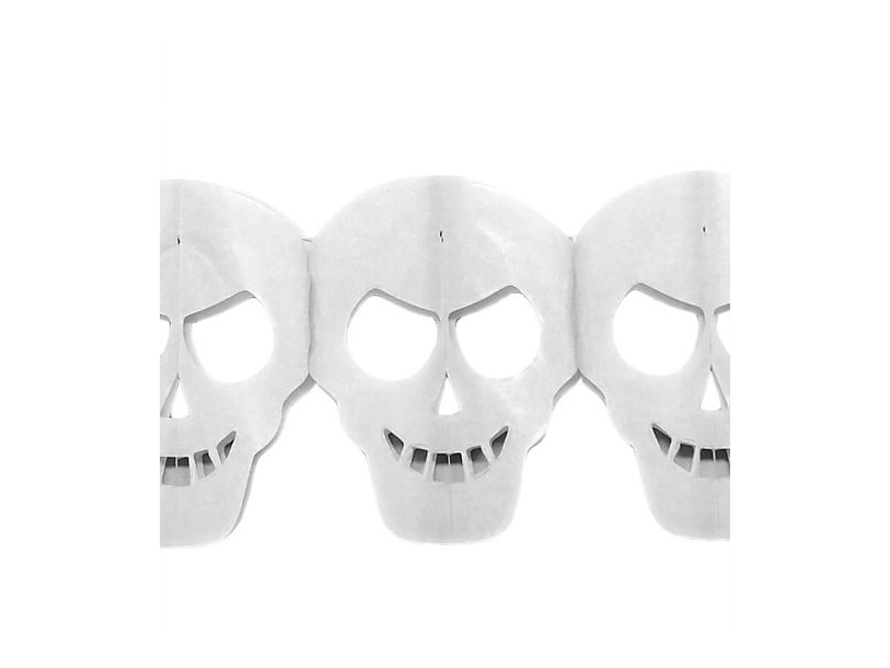 Totenkopf-Girlande