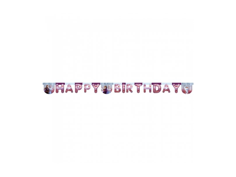Frost 2 Happy Birthday Banner