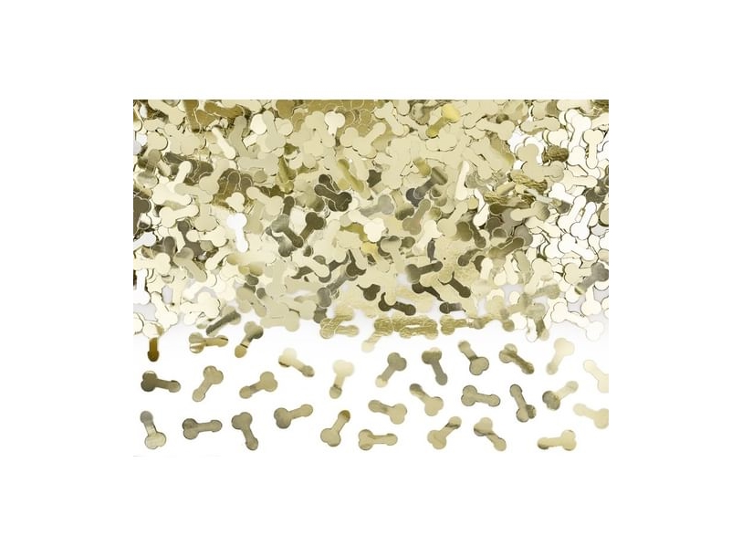 Pipi-Mann-Konfetti, Gold