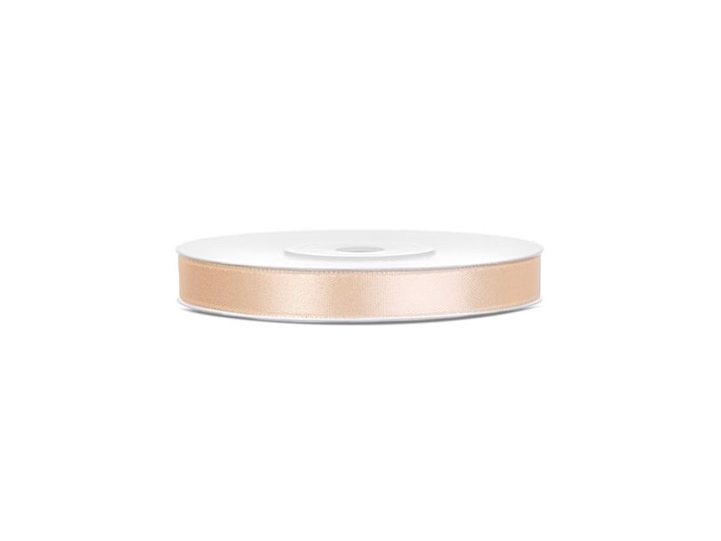 Cremefarbenes Satinband 6Mm