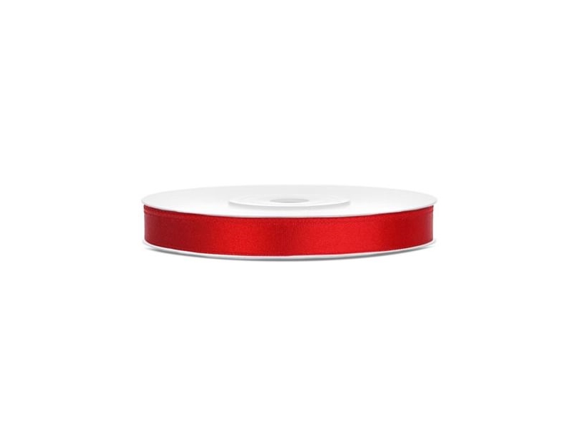 Rotes Satinband 6Mm