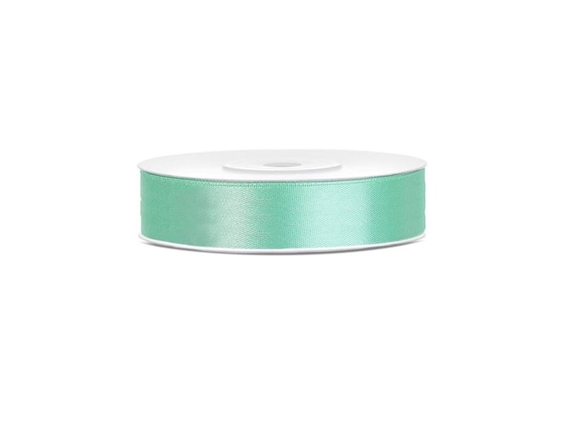 Mintfarbenes Satinband 12Mm