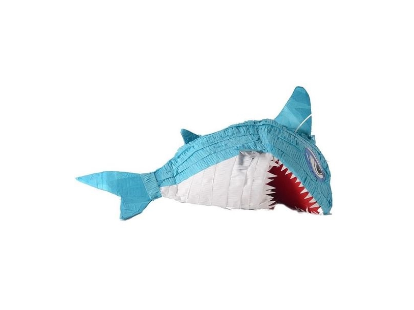 Blå Haj Pinata