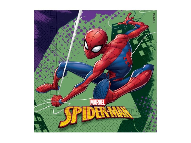 Spiderman servietter, 20 stk.