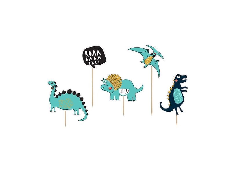 Dinosaurier-Kuchendekoration