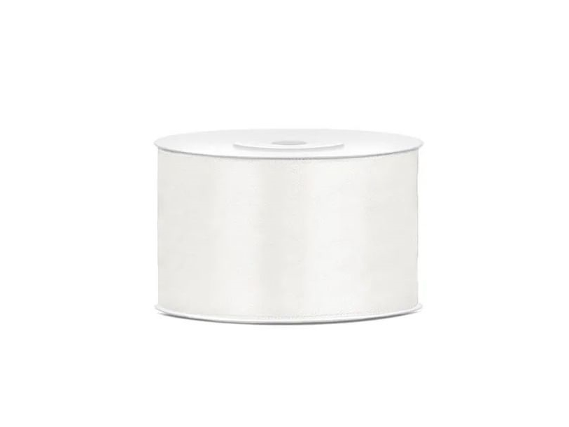 Helles Cremefarbenes Satinband 38 Mm