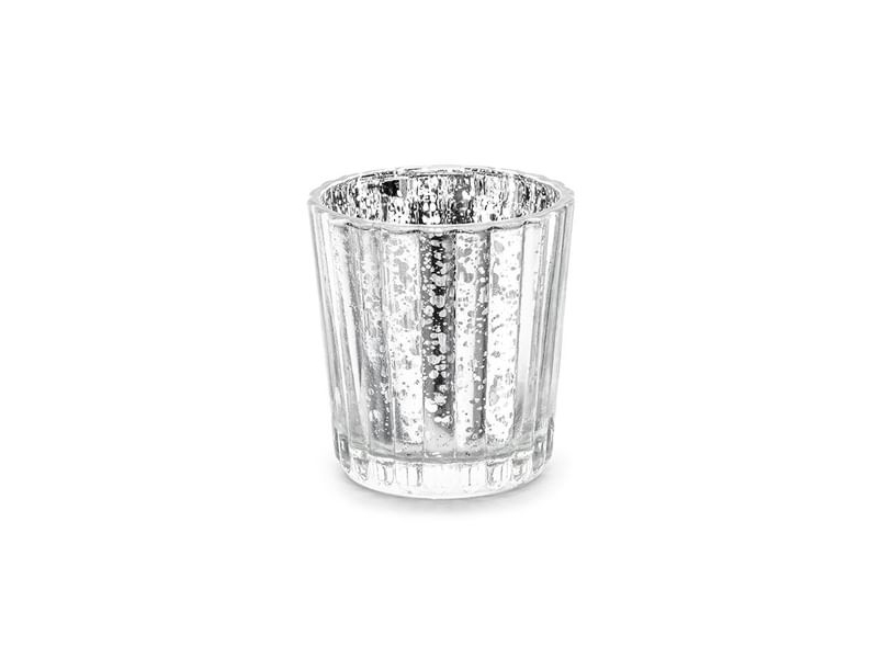 Teelichthalter Silber 6 Cm