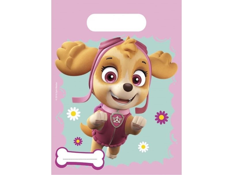 Paw Patrol Skye Party Poser 6 Stk
