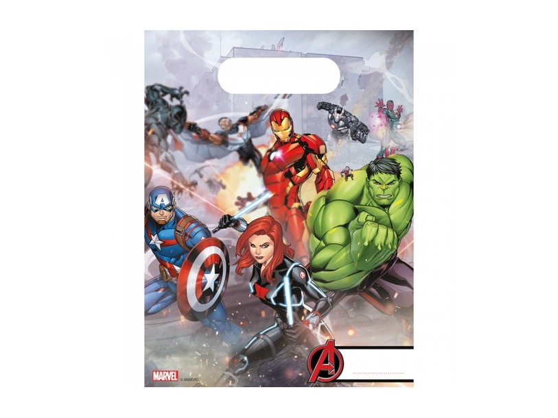 Avengers Party Poser 6 Stk