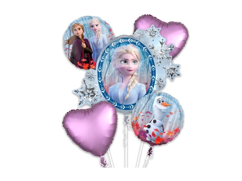 Frost 2 Folieballon Buket
