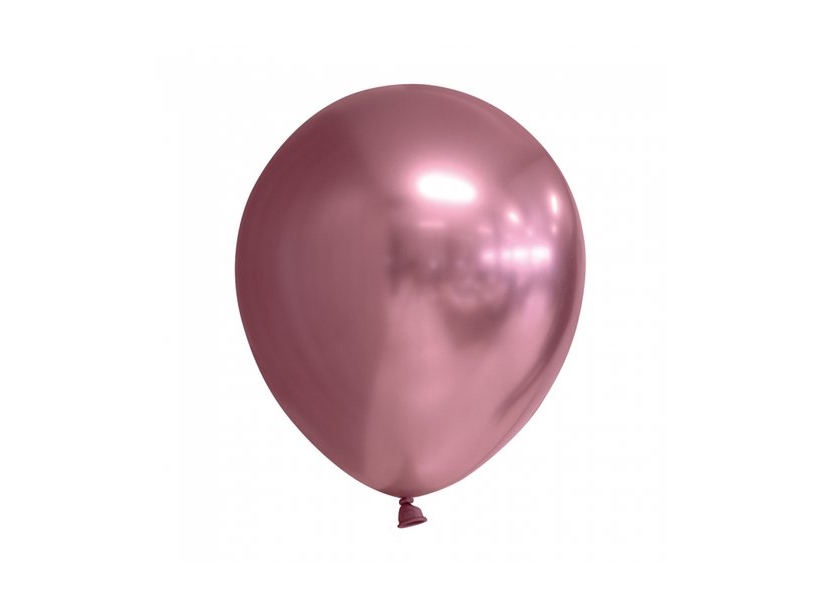 Mirror Pink Balloner, 10 Stk
