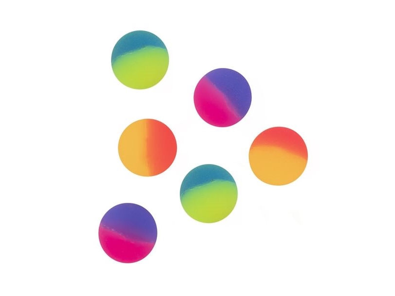 Studsande bollar, 6 st | N - A | GameStuff