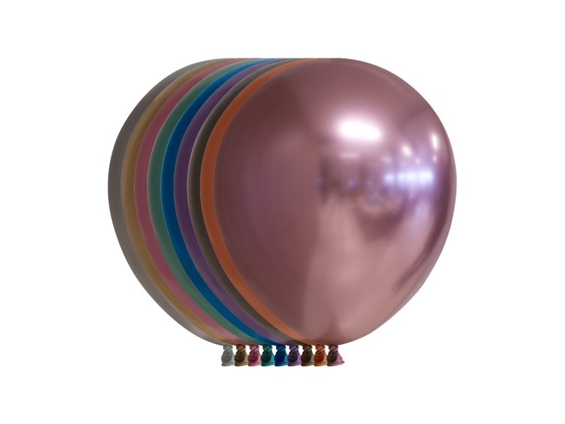 Mirror Mix Balloner, 10 Stk