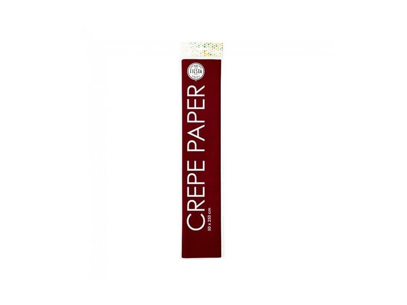 Crepe Papir, Burgundy