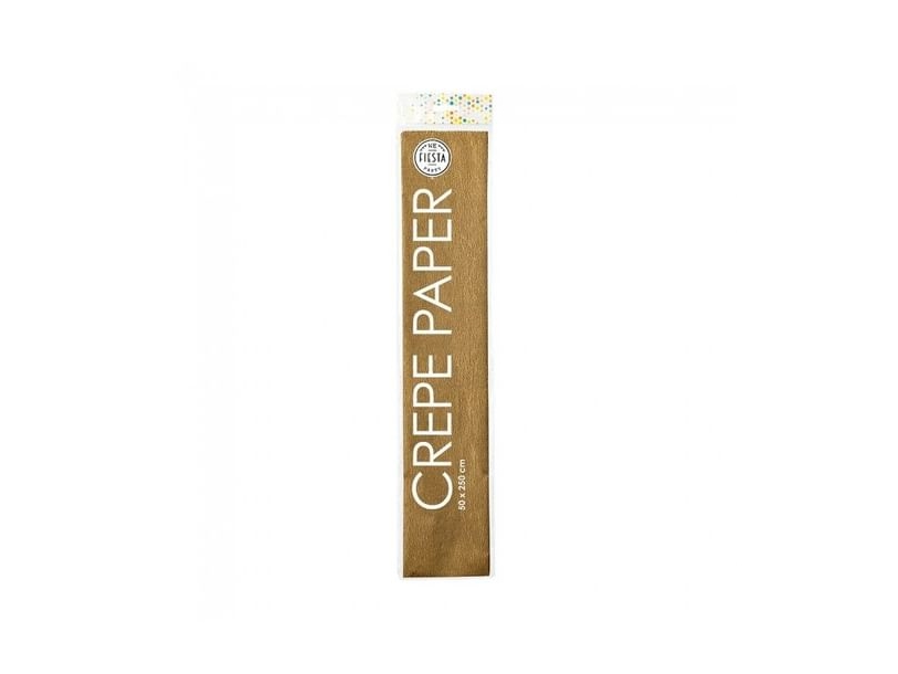 Krepppapier, Gold