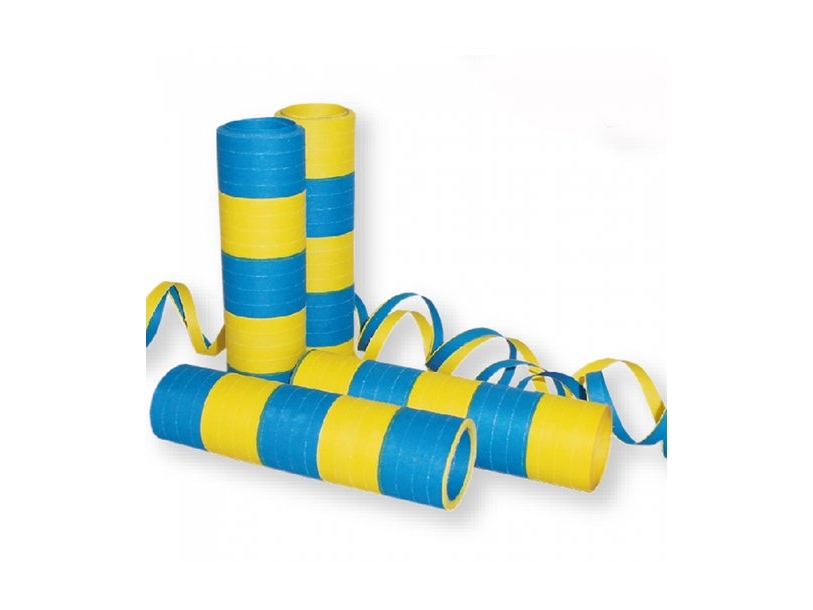 Schenkelschlangen Blau Und Gelb