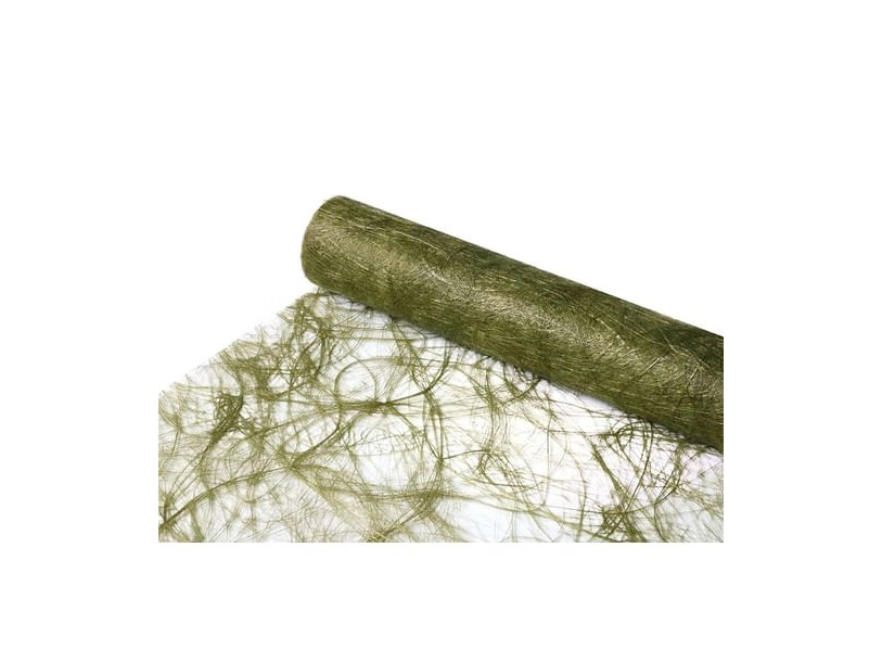 Olive Sizoweb Tischläufer