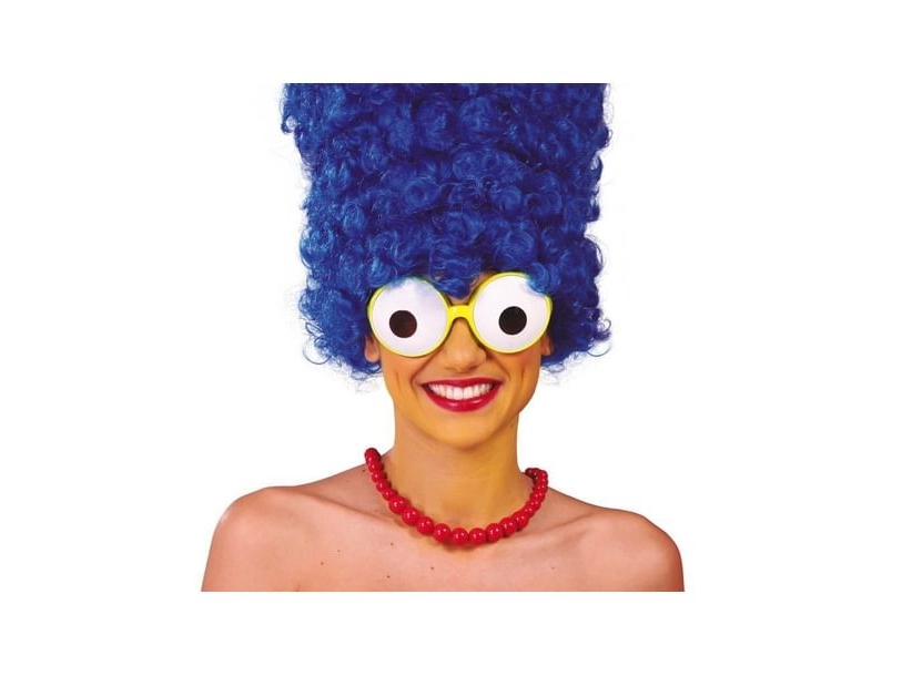 Breitäugige Brille