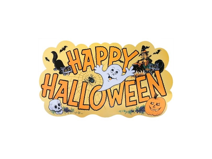 Fröhliches Halloween Skilt