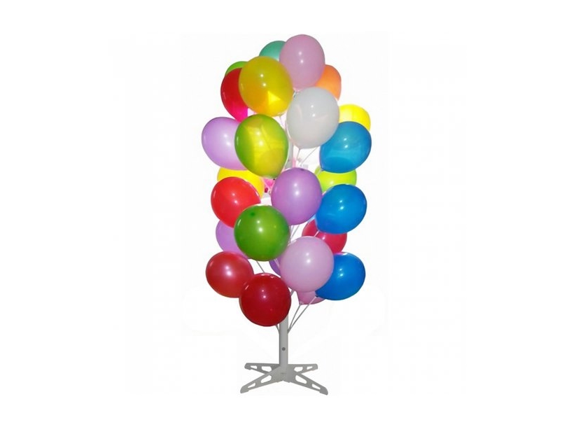 Ballonbaum Weiß, 180 Cm