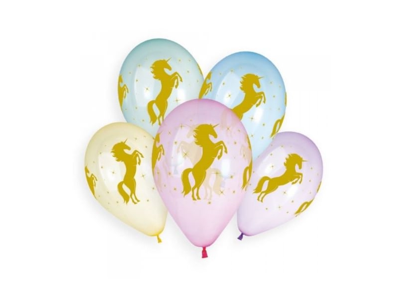 Luftballons Einhorn 5 Stück