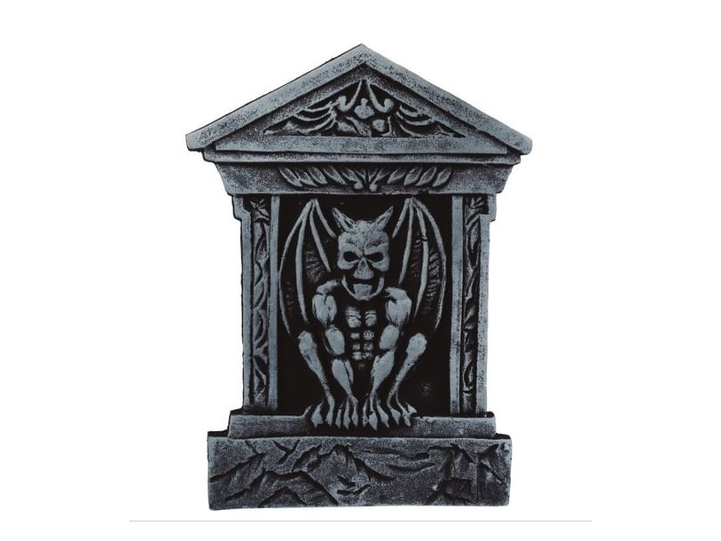Gargoyle-Grabstein, 52X35cm