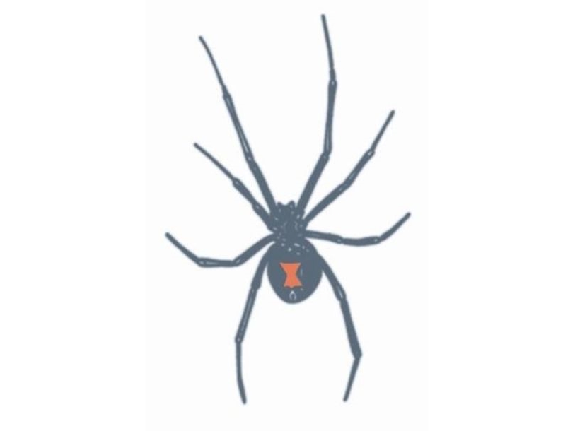Tatovering Black Widow