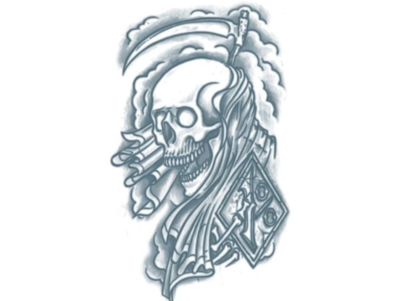 Tattoo Sensenmann