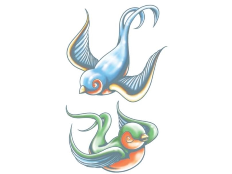 Schwalben Tattoo