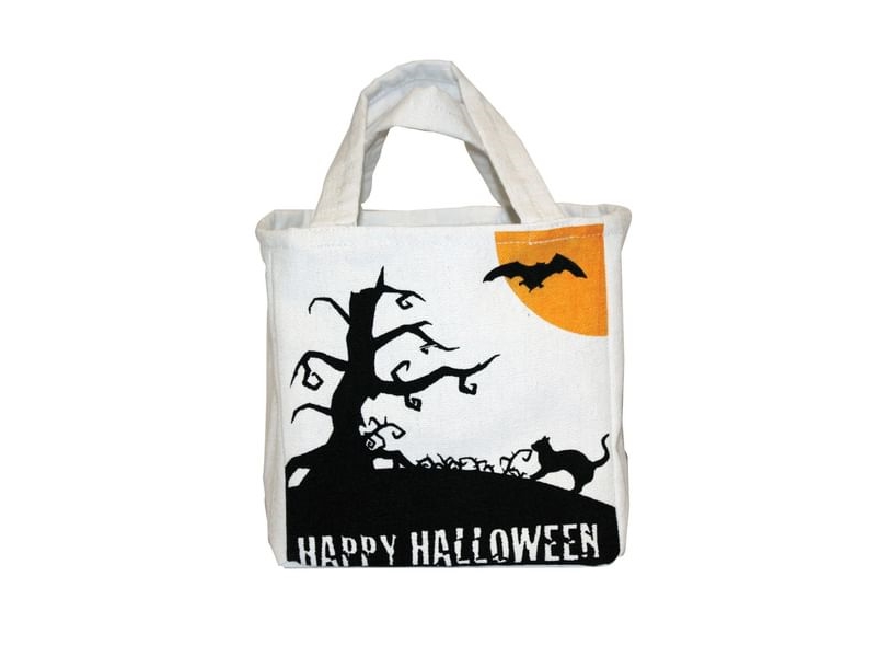 Fröhliches Halloween Stofpose