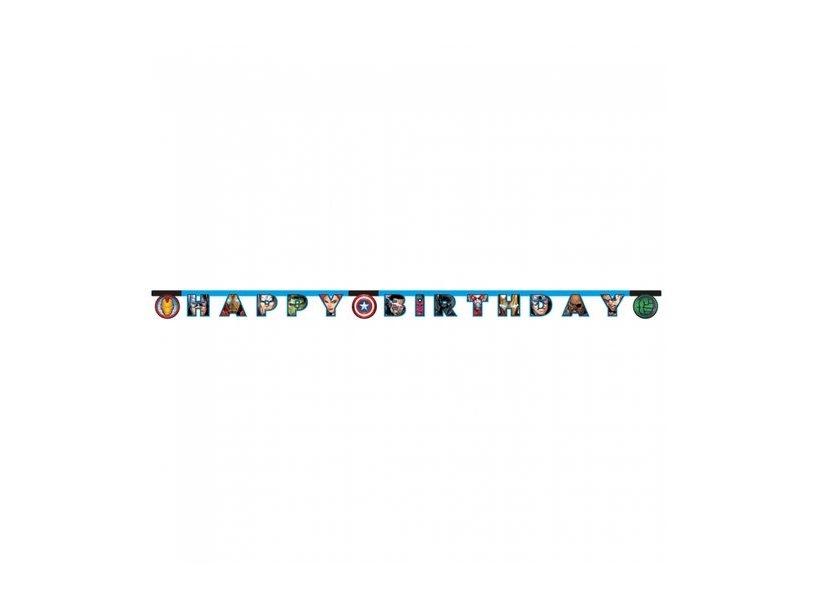 Mighty Avengers bokstavsbanner | Skola & Hobby - Festdekorera - Ballonger | GameStuff