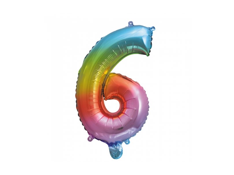 Regenbogen-Ballons, 41 Cm