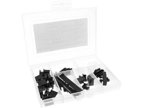 Inline 59941D, Støvcover Til Pc/Server, Sort, 120 Mm, 215 Mm, 30 Mm, 83 G