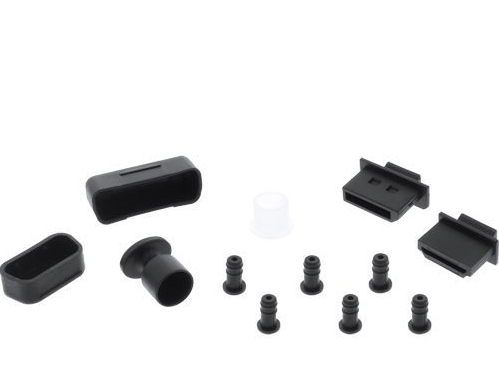 Inline 59941H, Støvcover Til Pc/Server, Sort, 85 Mm, 130 Mm, 20 Mm, 14 G