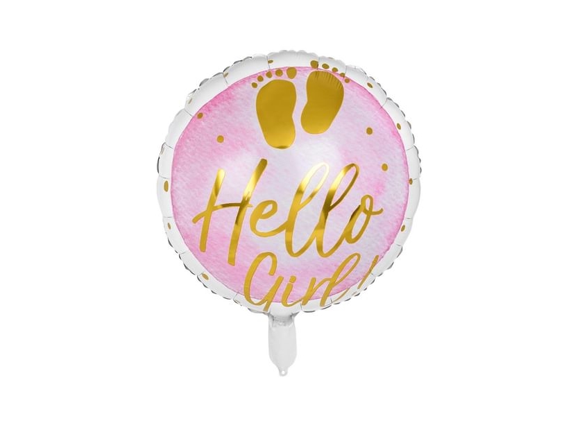 Folieballon Hello Girl