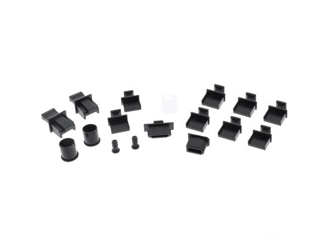 Inline 59941K, Støvcover Til Pc/Server, Sort, 85 Mm, 130 Mm, 20 Mm, 20 G