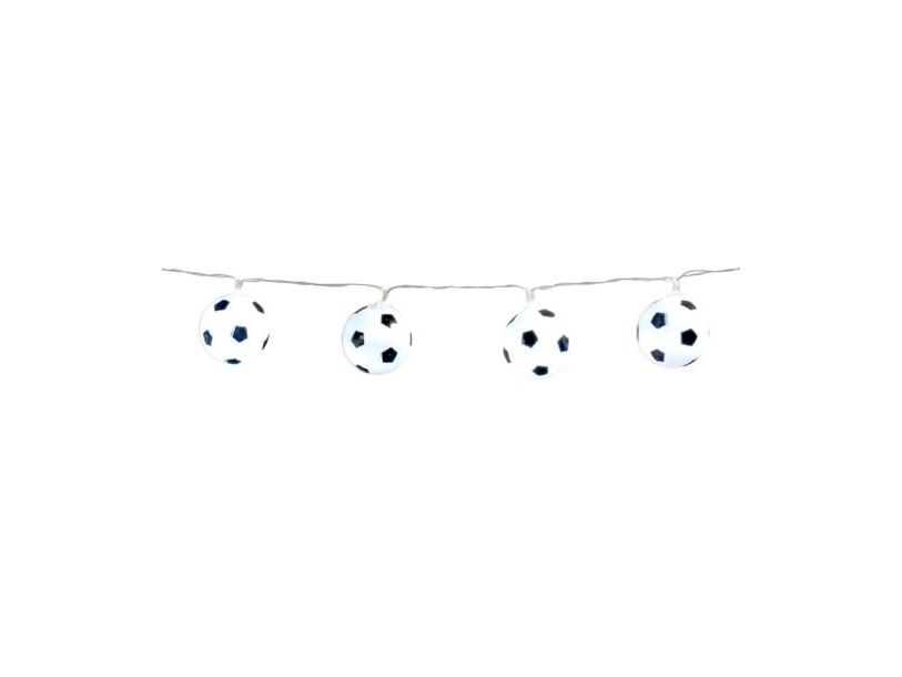 Lyskæde Med Fodbolde