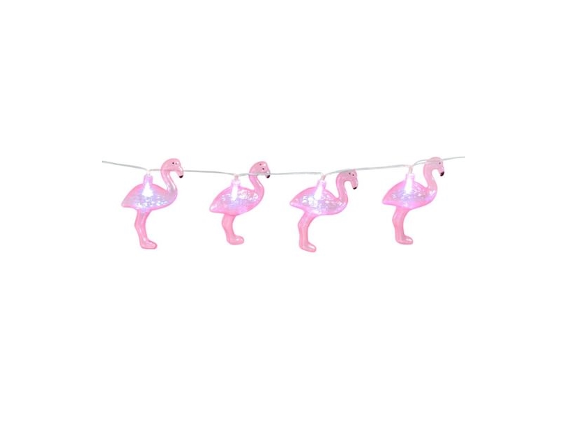 Ljusslinga med flamingos | Belysning - Annan belysning - Ljusslingor | GameStuff