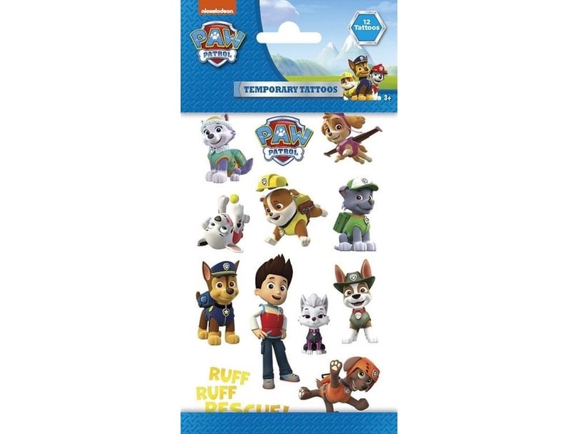 Paw Patrol tatoveringer