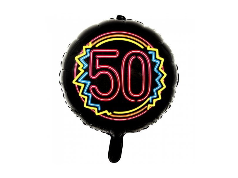 Folieballon 50 Neon Party